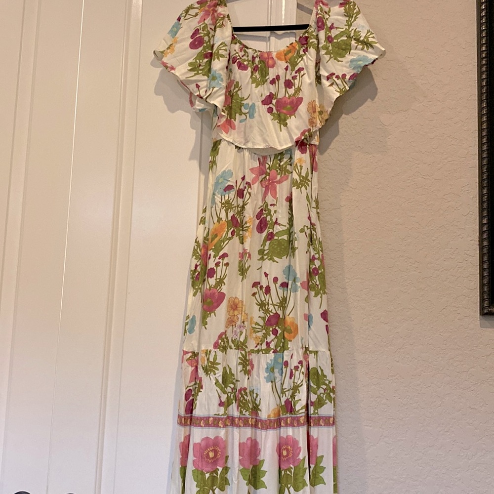 Floral maxi dress